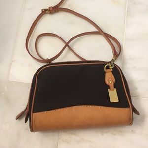 Dooney & Bourke canvas and leather bag